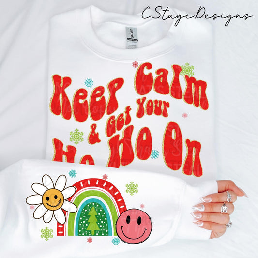 Keep calm and get your hoho on Digital Image PNG