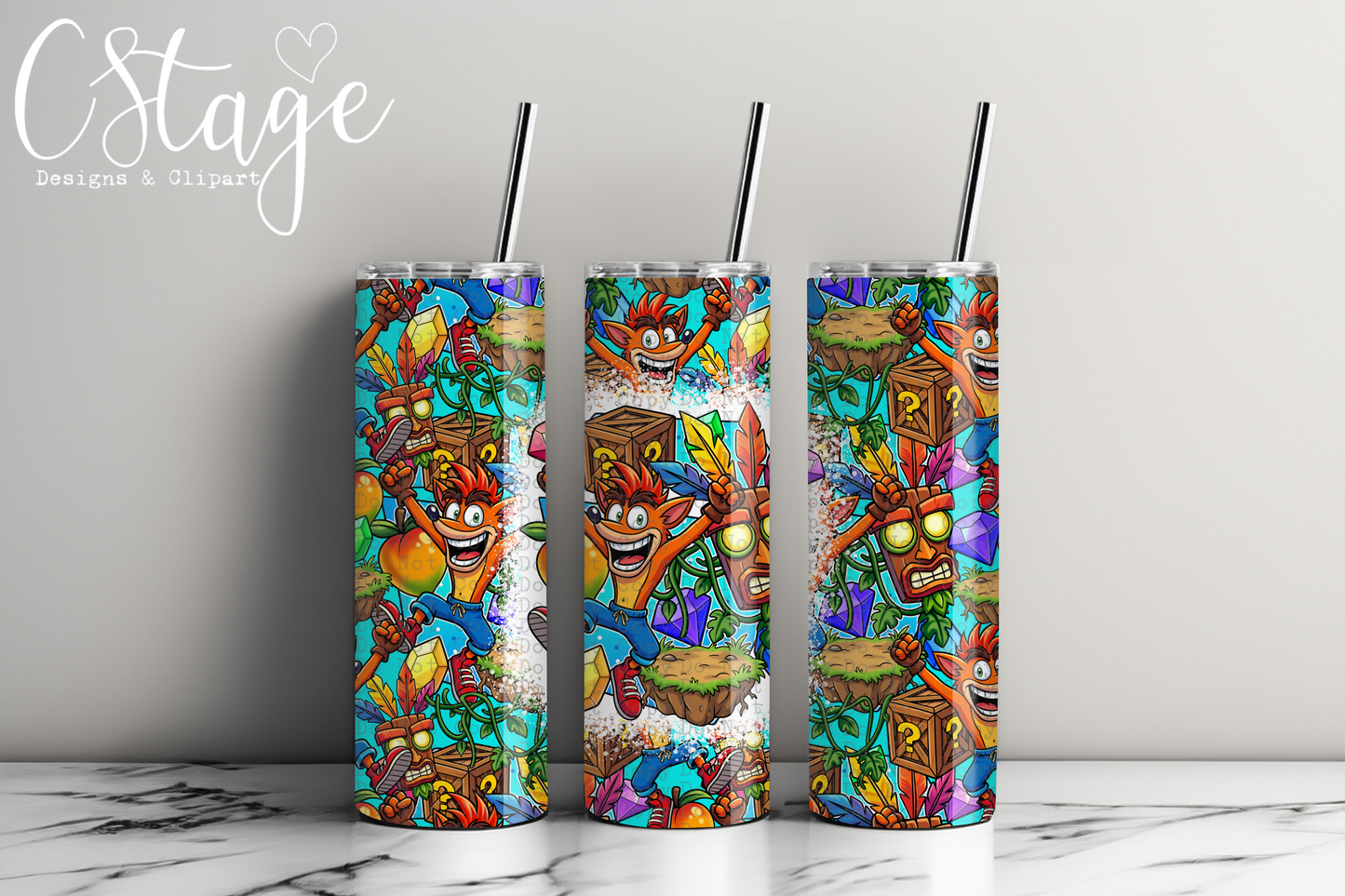 Game Tumbler Wrap Digital Image PNG