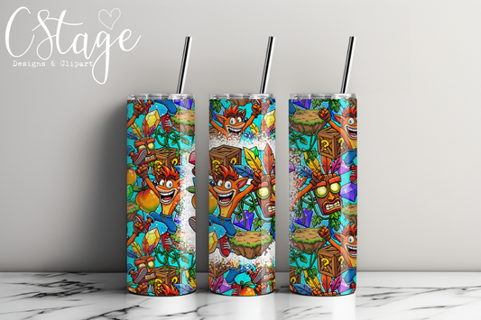 Game Tumbler Wrap Digital Image PNG