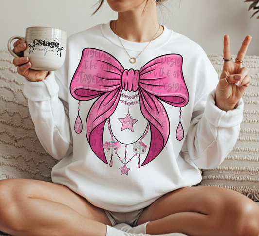 Bow Beads Digital Image