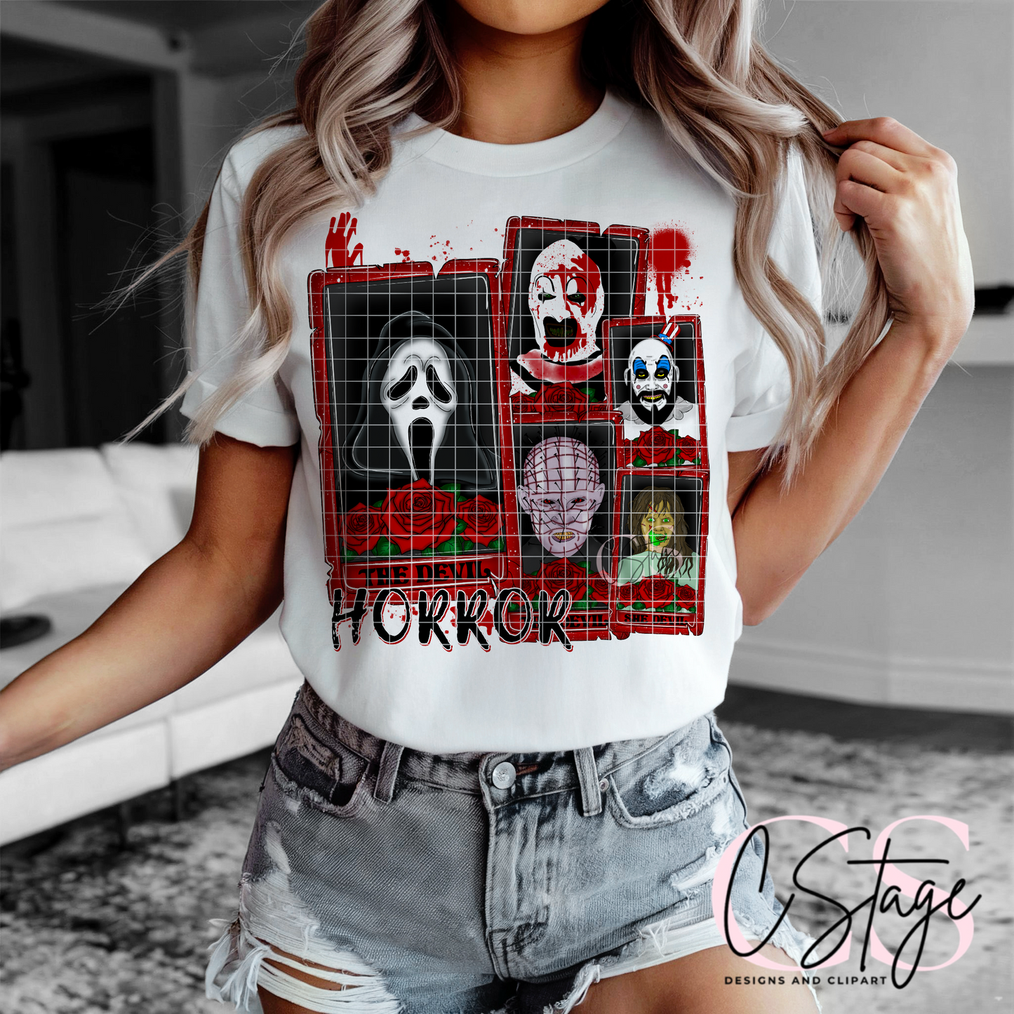 Horror digital image png