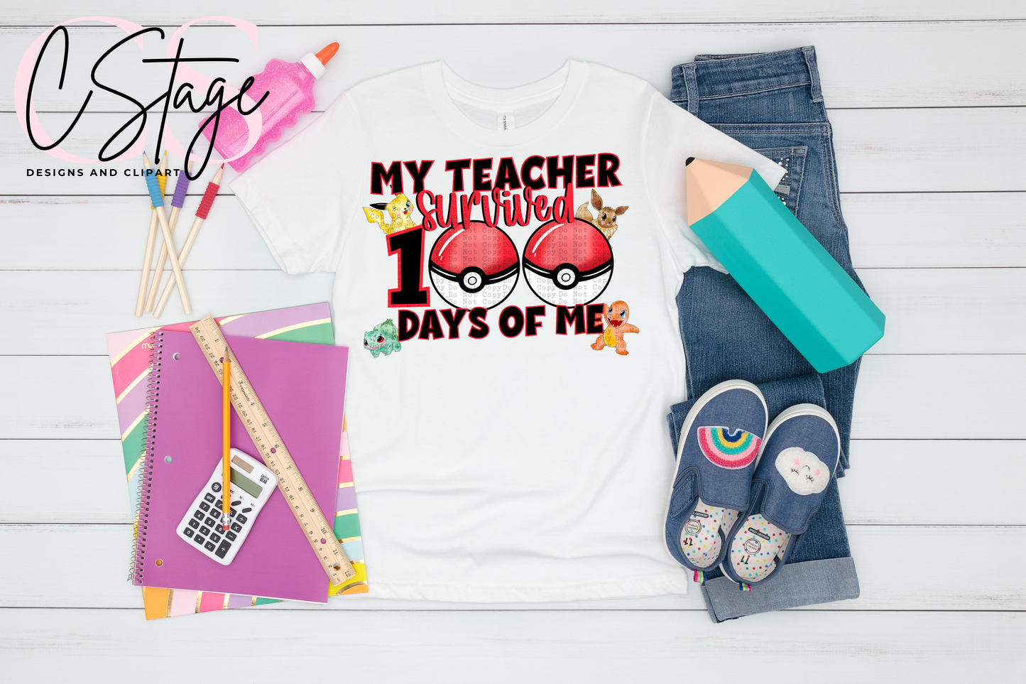 100 Days of school collab
