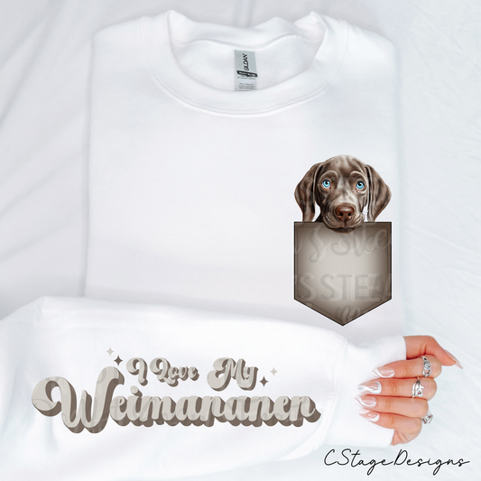 Weimaraner Digital Image PNG