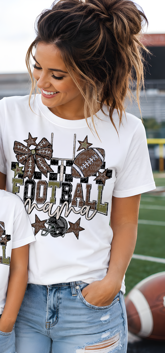 Football Mama Design Digtial Images PNG