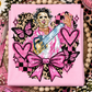 Pinks Grunge Character Digital Image PNG