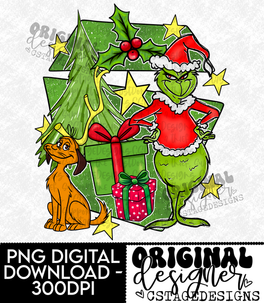 Green Guy Digital Image PNGl