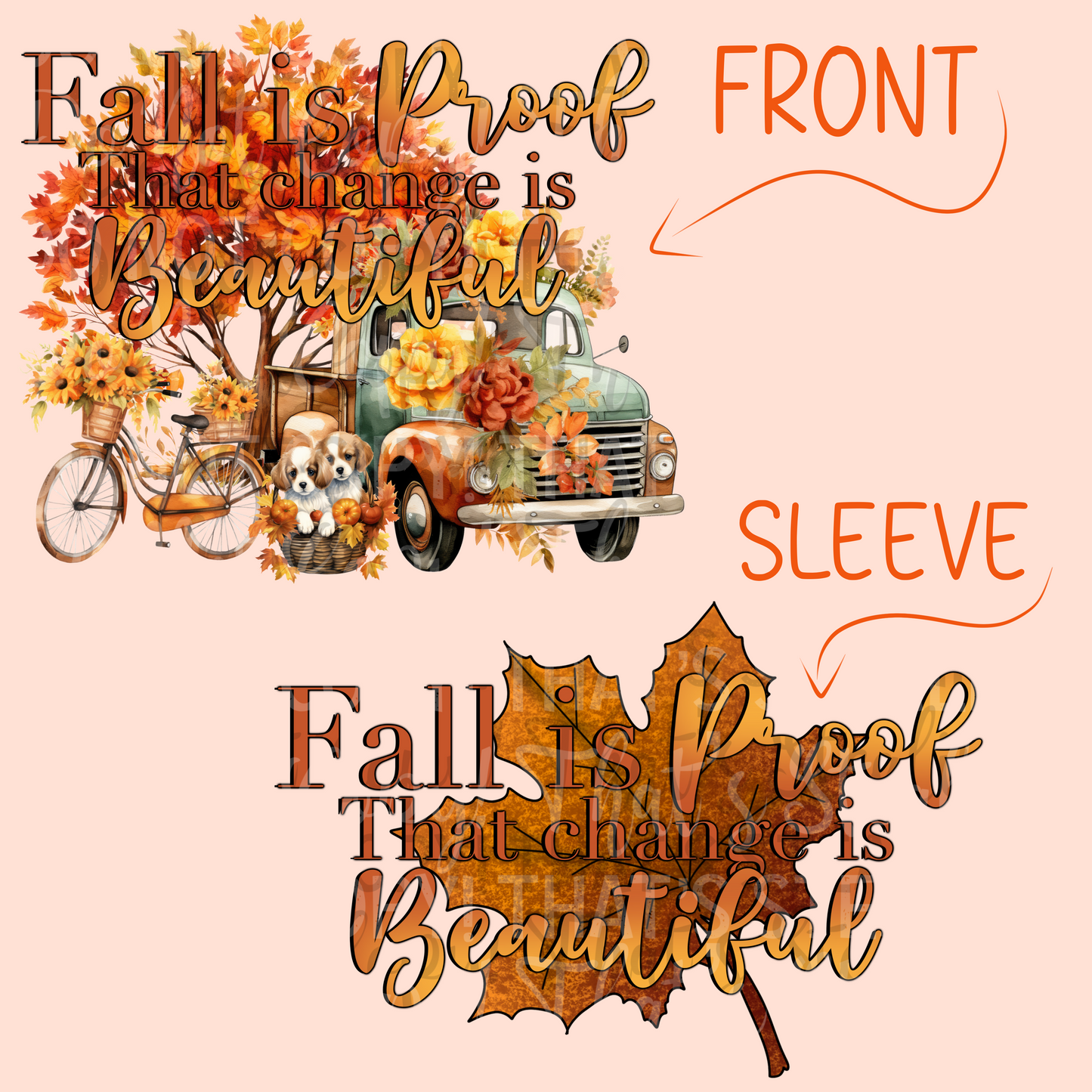 Fall is Proof That Change is Beautiful Digital Image PNG