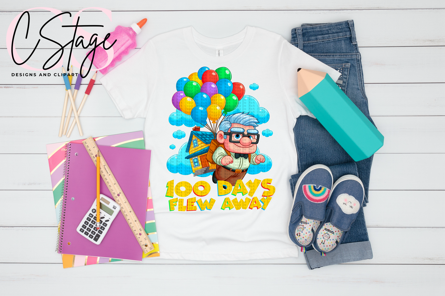 100 Days of school collab