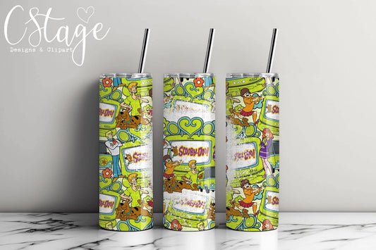 SD SCOOB Digital Image PNG Tumbler