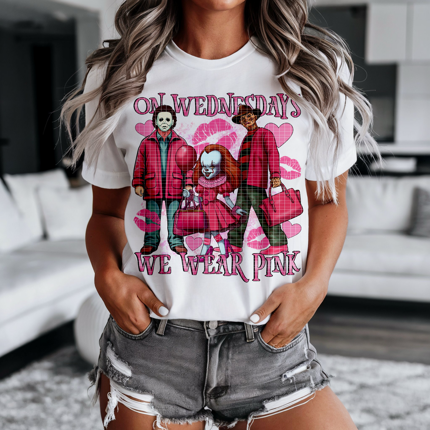 On wednesdays, we wear pink digital image png