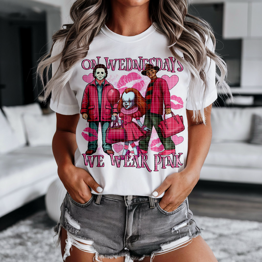 On wednesdays, we wear pink digital image png