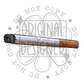 Cigarette Clipart Digital Image PNG (includes outline)