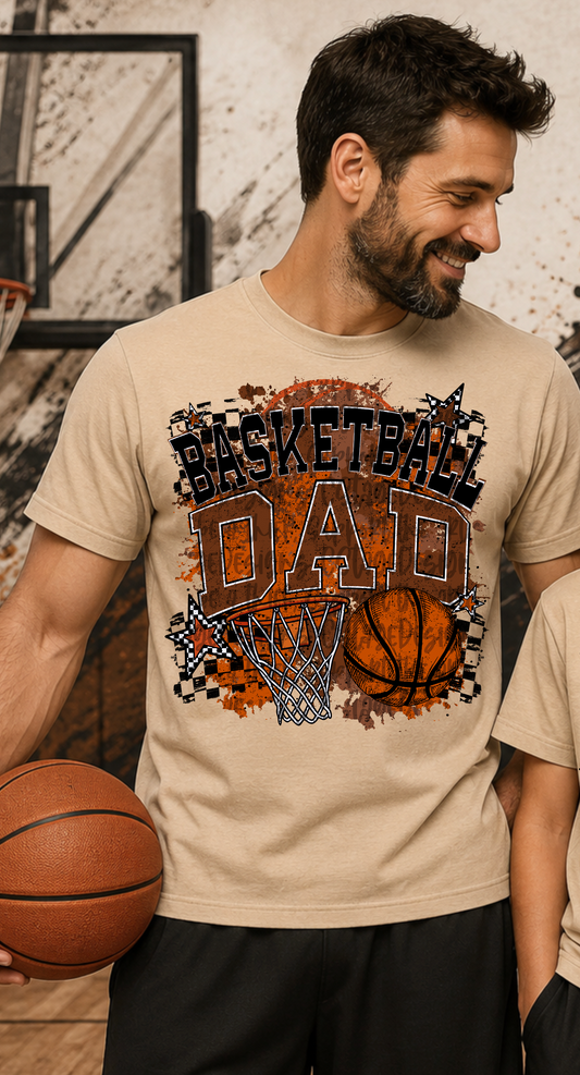 Basketball Dad Design Digtial Images PNG