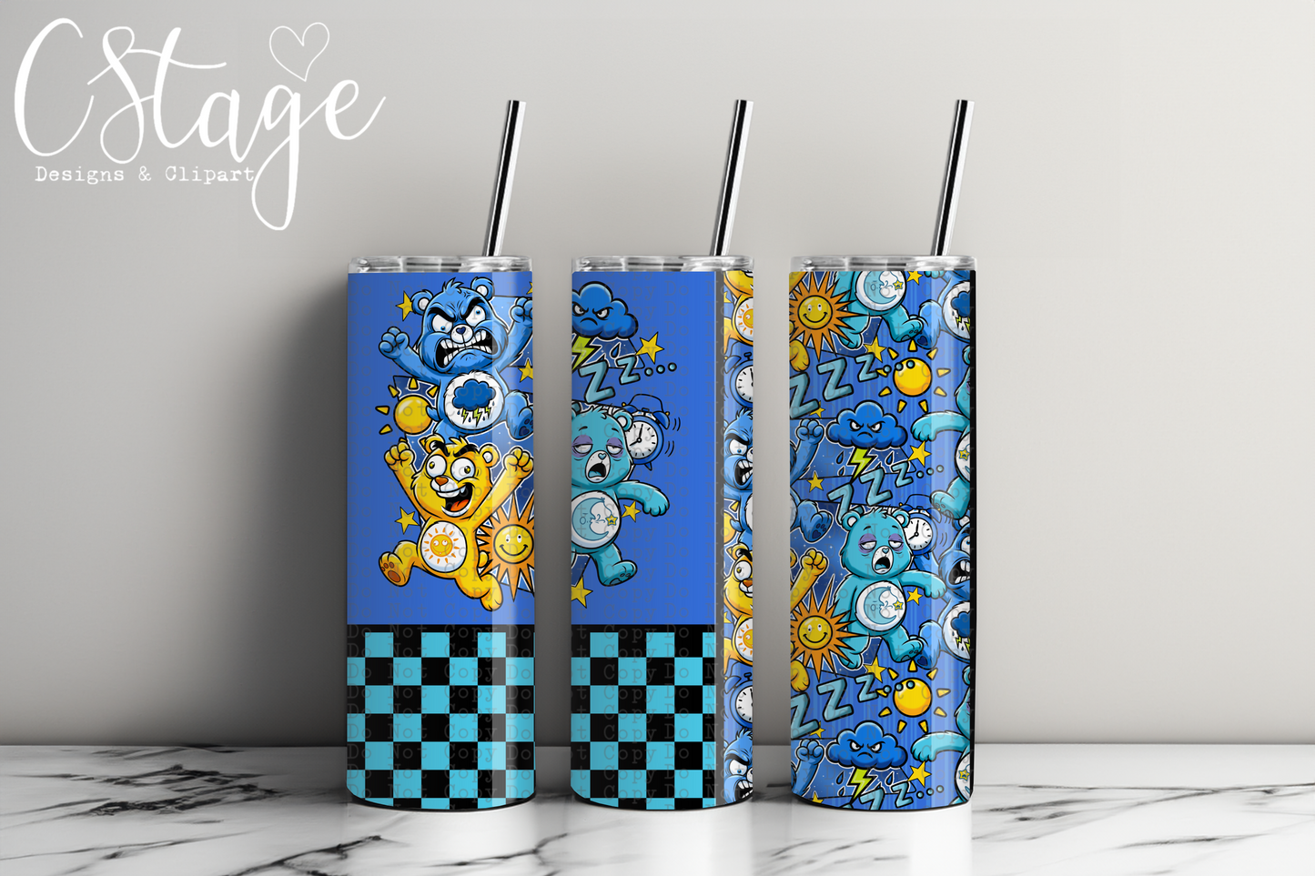 CB Tumbler Wrap Digital Image PNG
