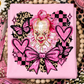 Pinks Grunge Character Digital Image PNG