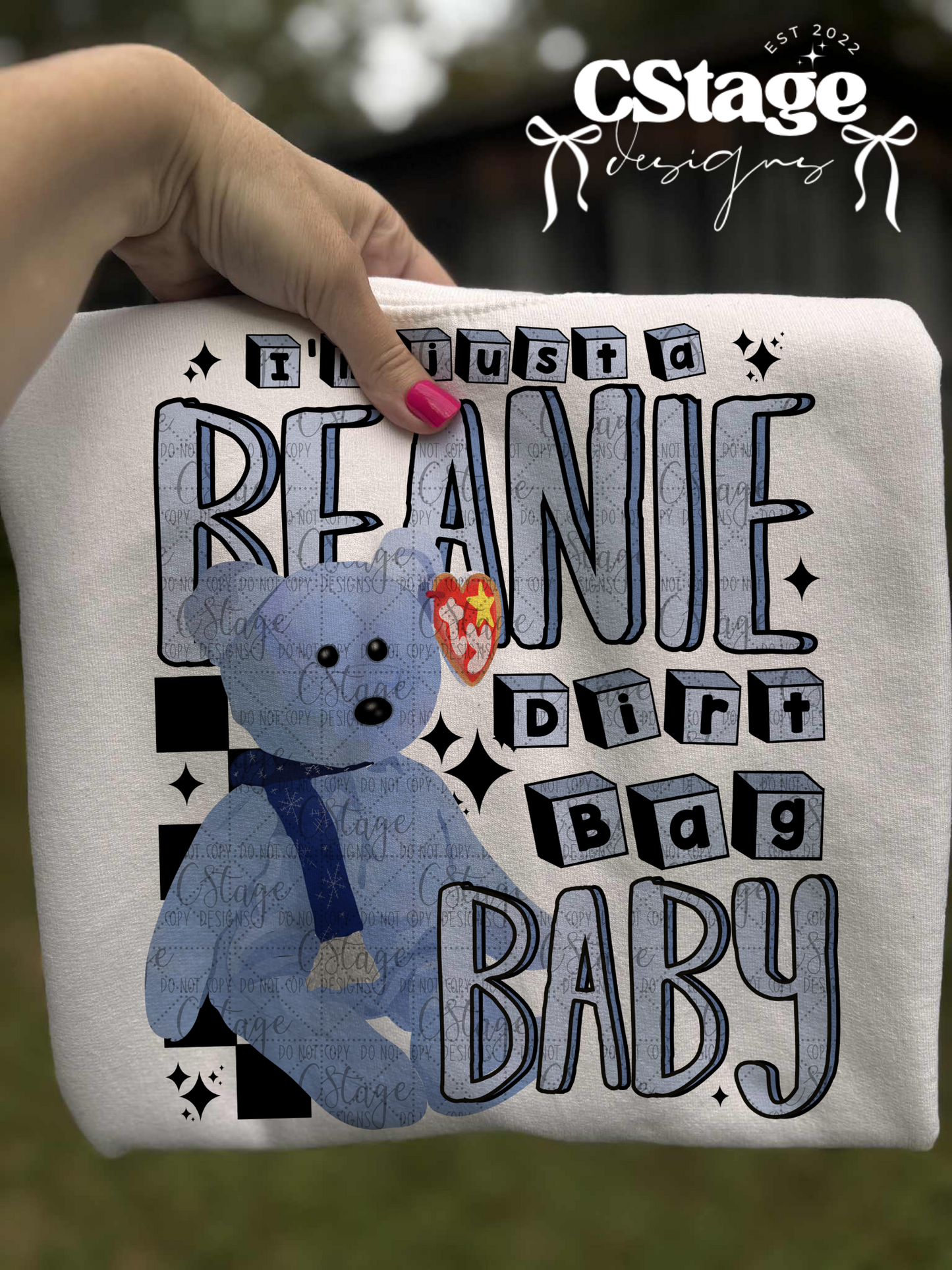 Dirt Bag Baby Digital Image PNG