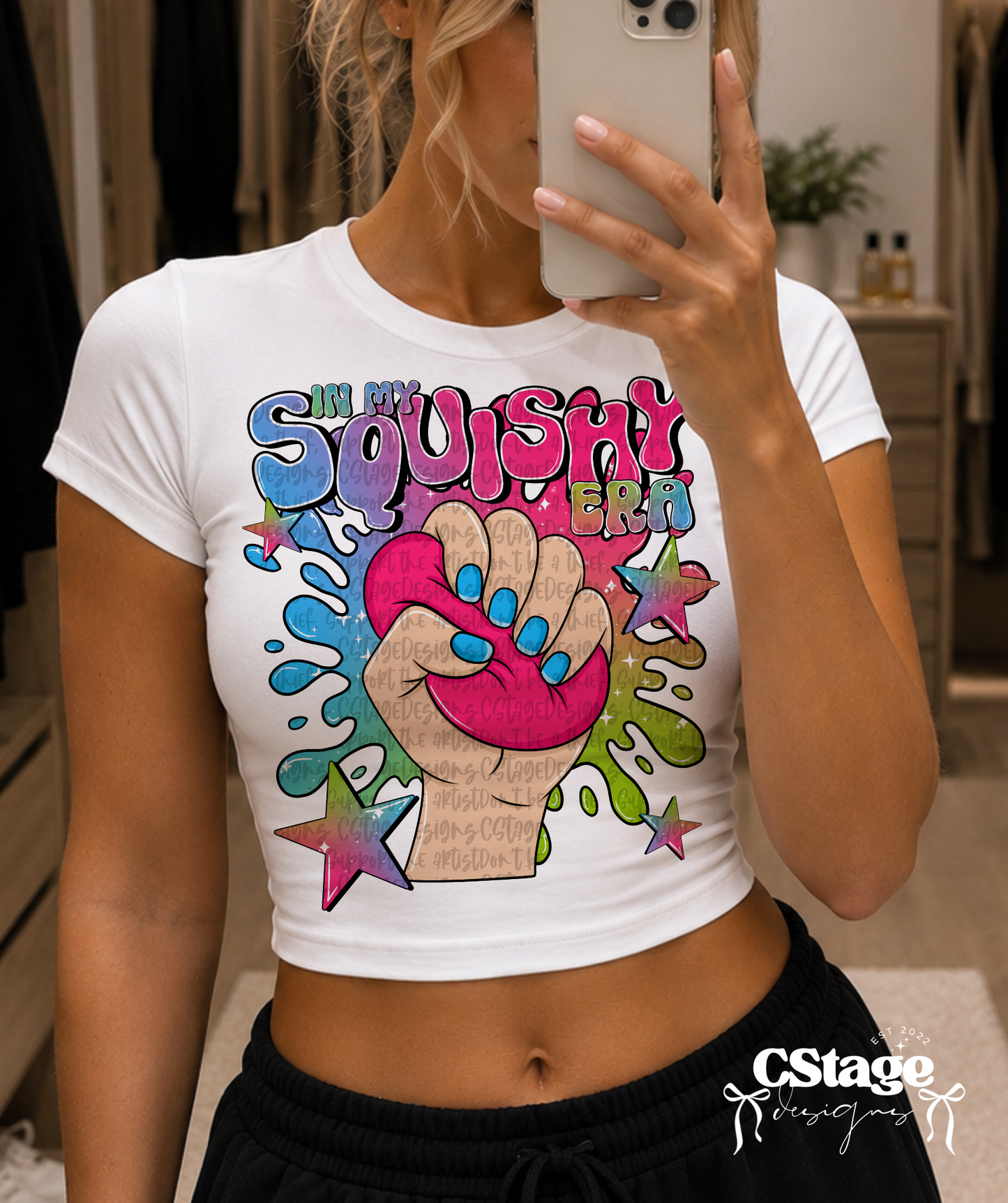 In My Squishy Era (INCLUDES 4 DIFFERENT SKIN COLORS!) Digital Image PNG