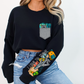 Travel pocket and sleeve Digital Image PNG
