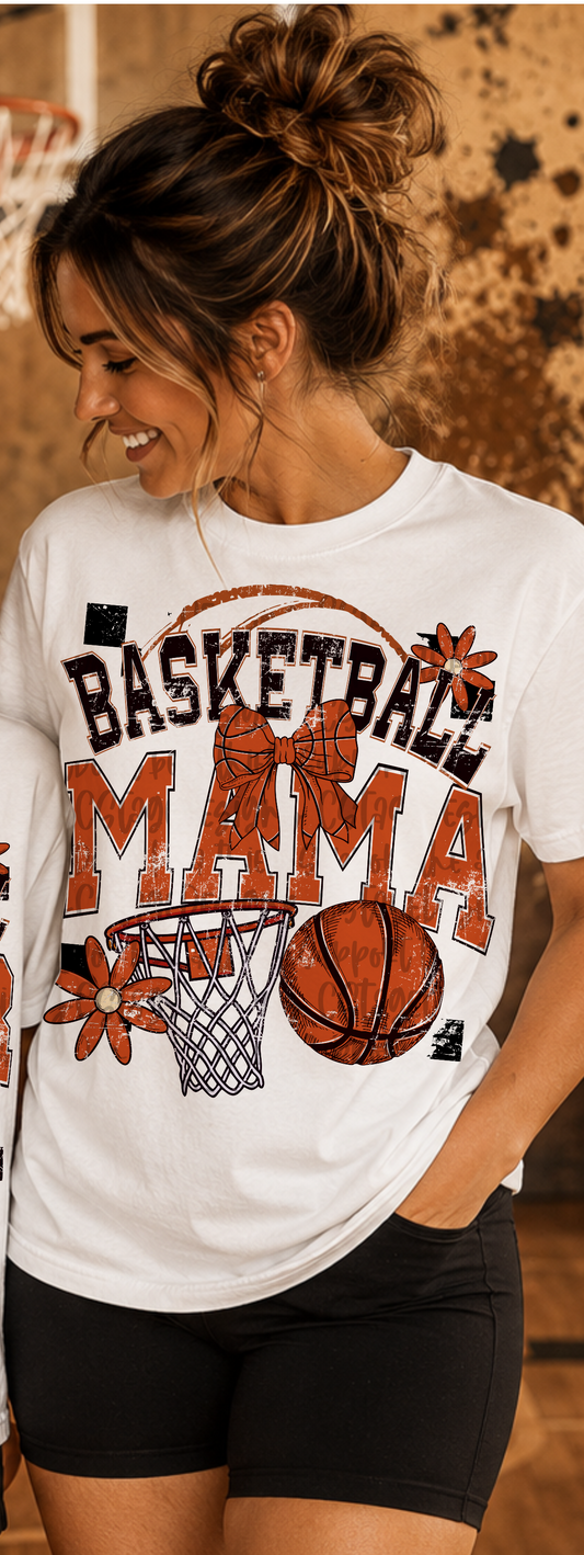 Basketball Mama Design Digtial Images PNG