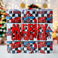 SM Xmas Tumbler Wrap Digital Image PNG