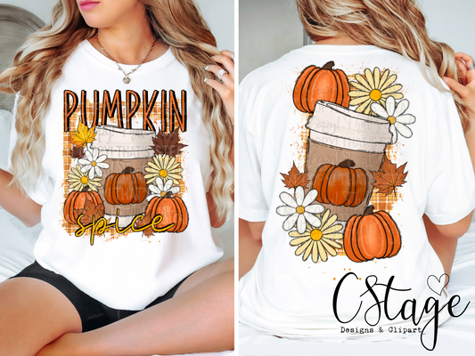 Pumpkin Spice Digital Image PNG