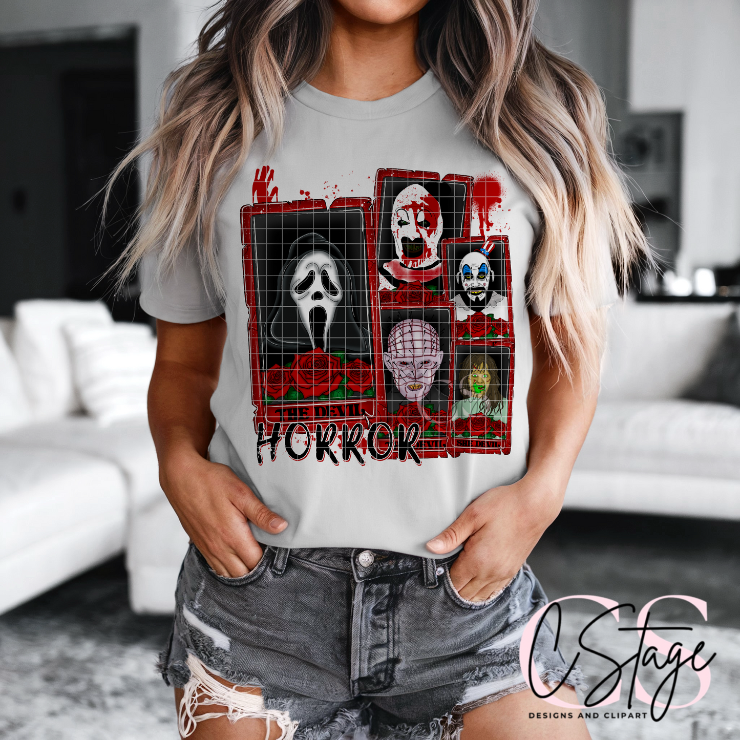 Horror digital image png