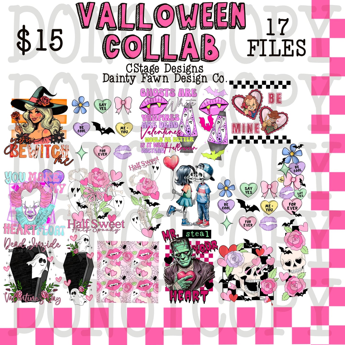 VALLOWEEN COLLAB DIGITAL IMAGES PNG