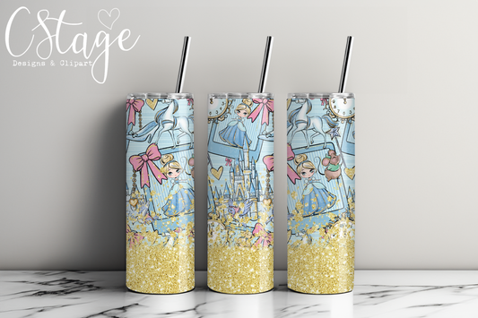 Cinder Tumbler Wrap Digital Image PNG