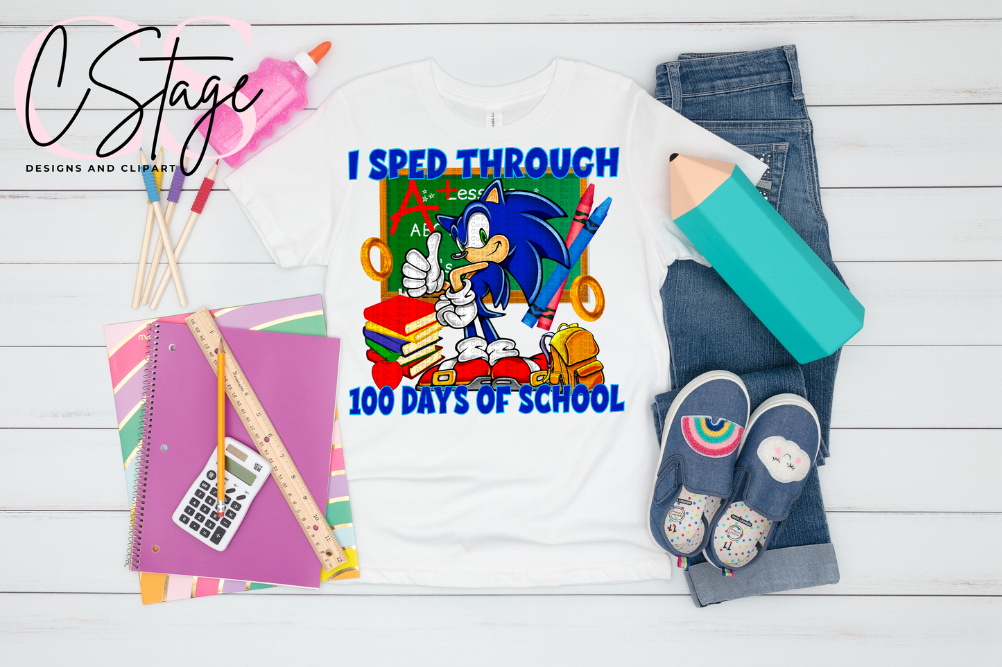 100 Days of school collab