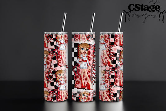 Scary Girl Dollz Tumbler