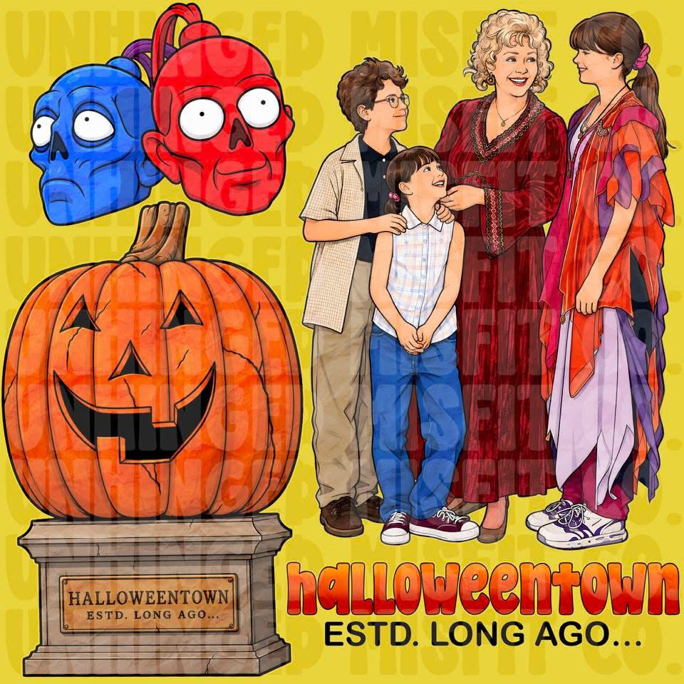 Trick or Tinsel Clipart Collab W/Unhinged Misfits