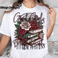 Good Girls Read Dirty Books Digital Image PNG