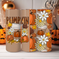 Pumpkin Spice Tumbler Wrap Digital Image PNG