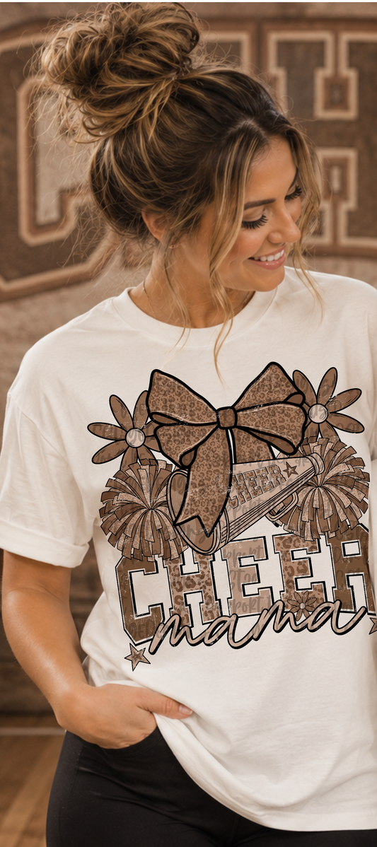 Cheer Mama Design Digtial Images PNG