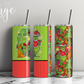 Green Guy Tumbler Wrap Digital Image PNG