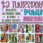 $2 Thursday BUNDLE Digital Image PNG
