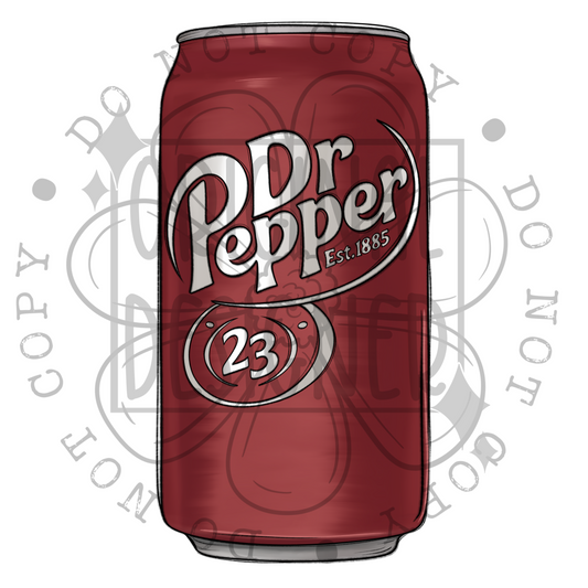 Dr Pep Clipart Digital Image PNG (includes outline)