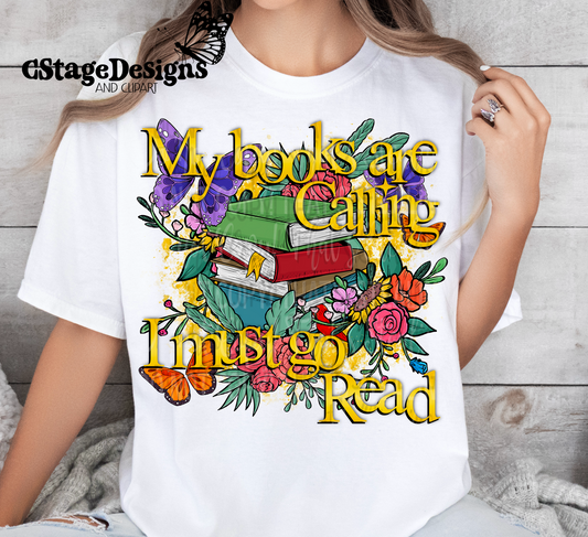 Book lover digital image png