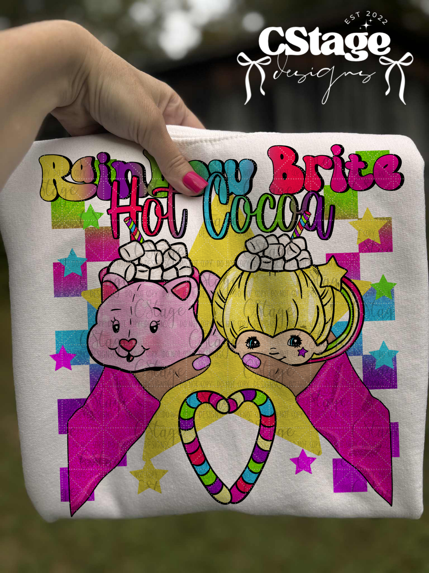 Rainbow 4 Different Skin Tones Included Digital Image PNG