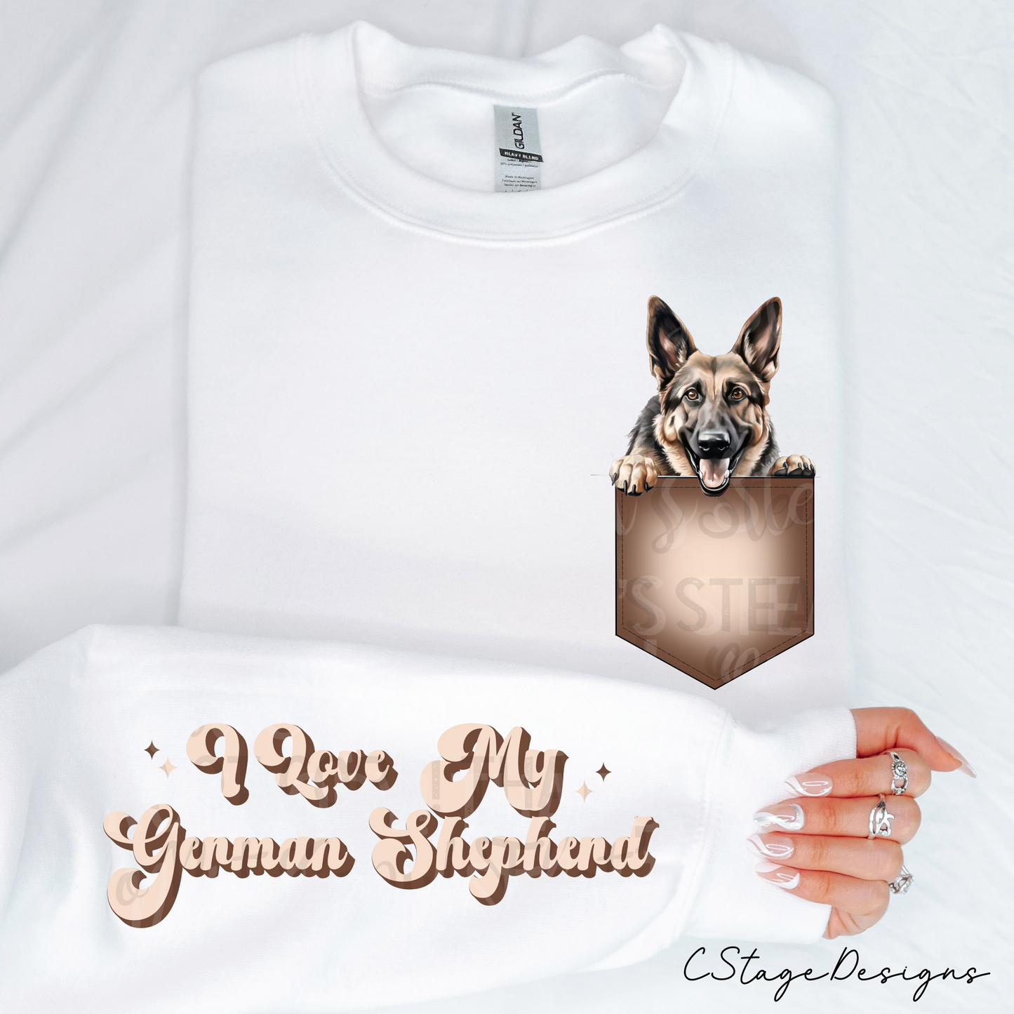 German Shepard Digital Image PNG