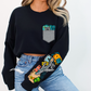 Travel pocket and sleeve Digital Image PNG
