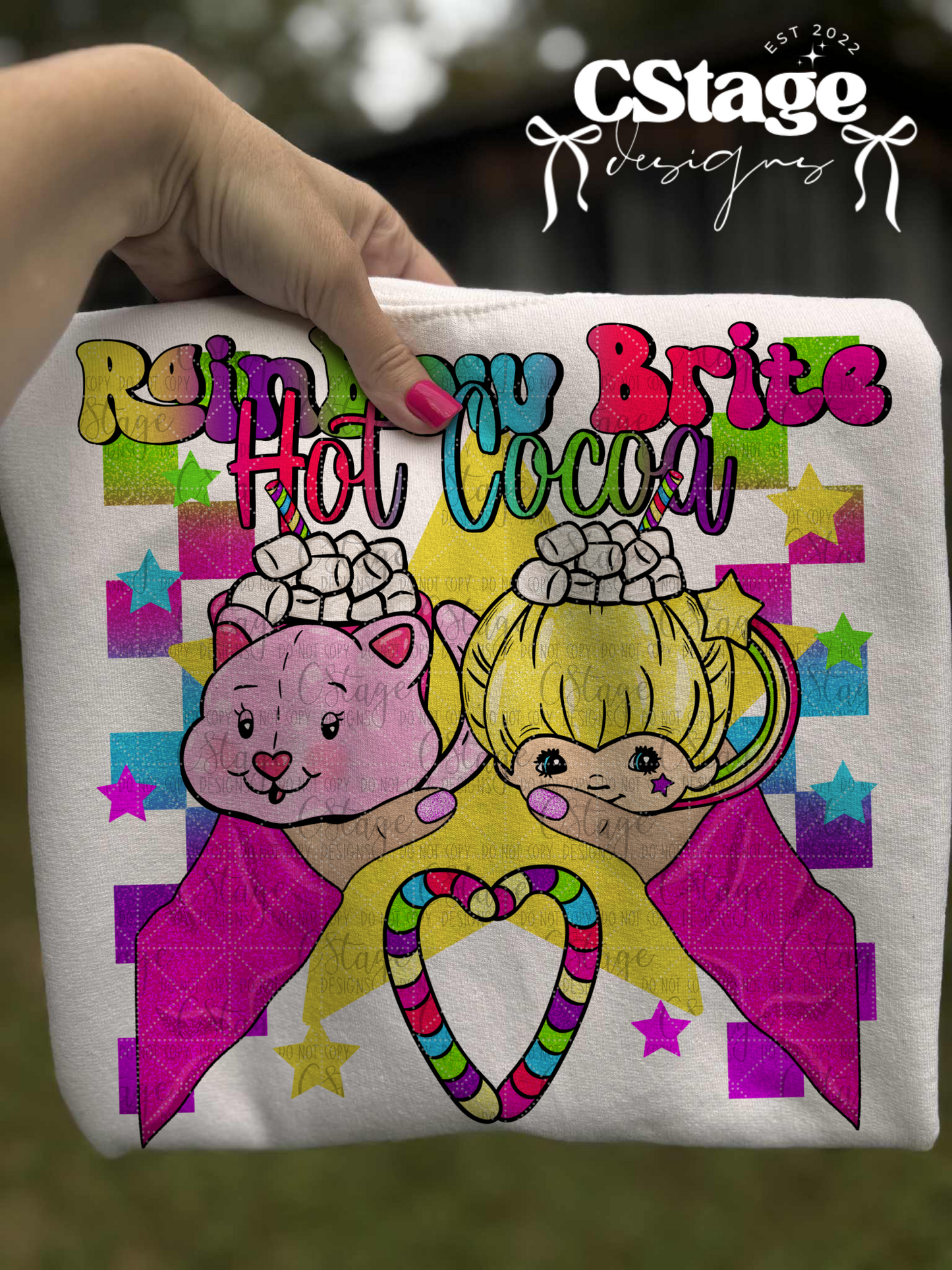 Rainbow 4 Different Skin Tones Included Digital Image PNG