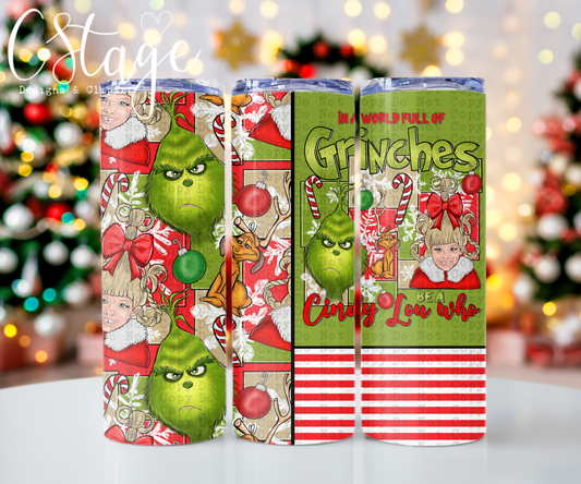 Green guy tumbler wrap digital image png