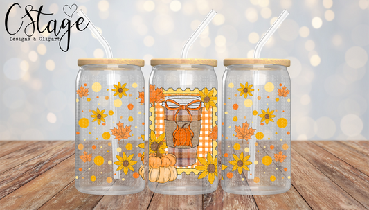 Fall Coffee Libby digital image png