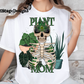 Plant mom digital image png