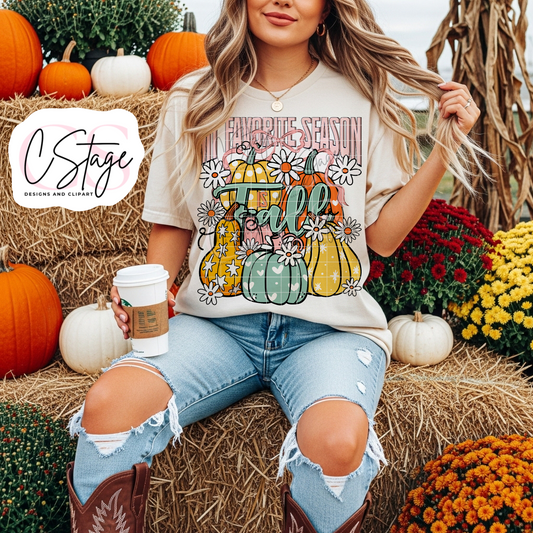 My Fav Season is Fall Digital Image PNG
