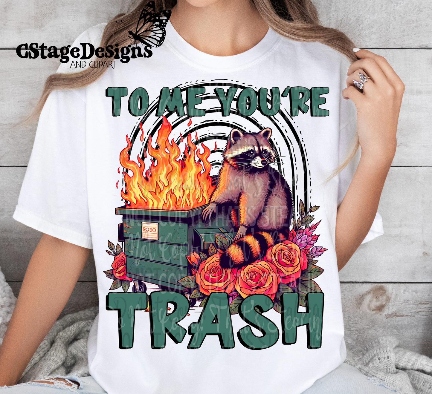 To me you’re trash digital image png