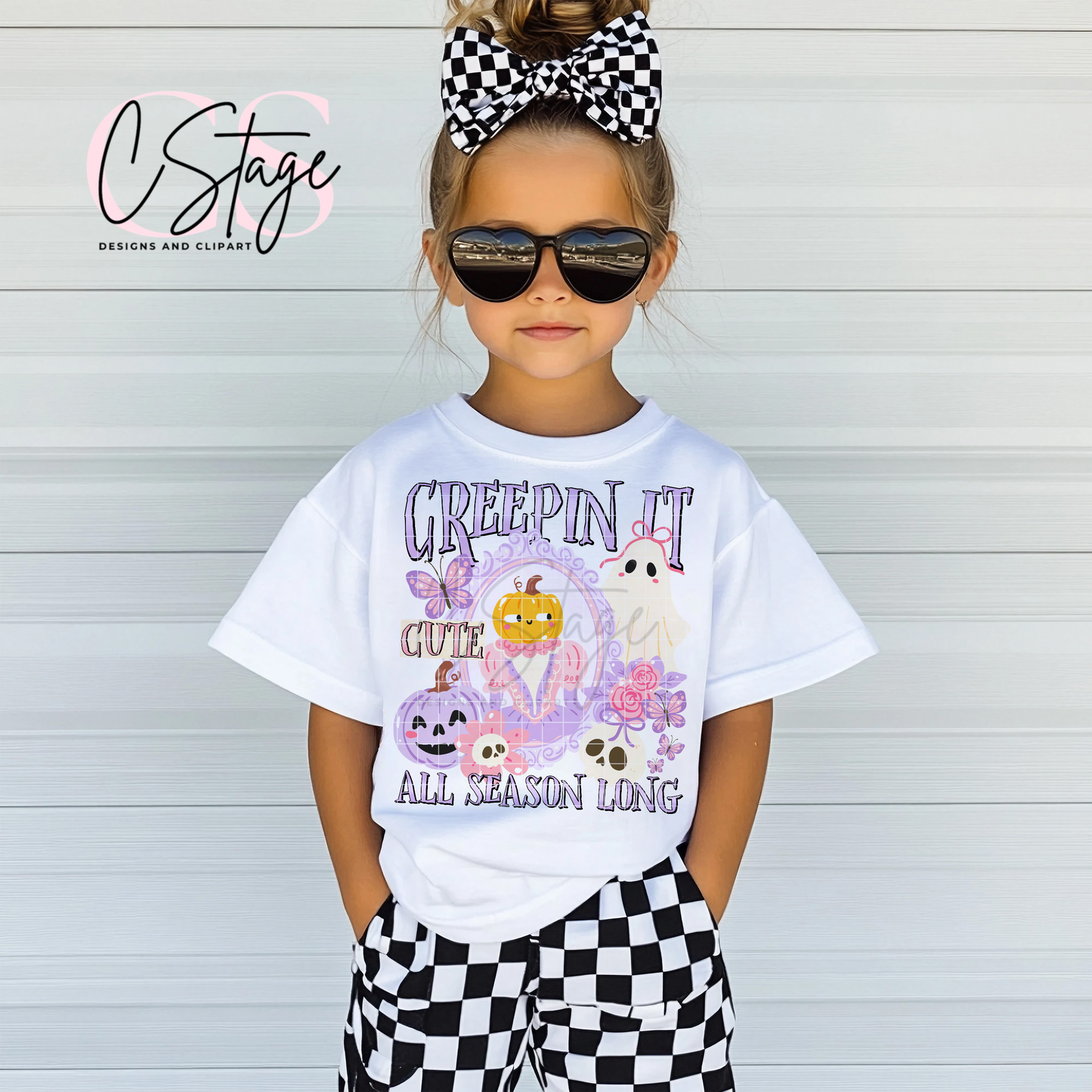Creepin’ it Cute Digital Image PNG