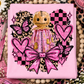 Pinks Grunge Character Digital Image PNG