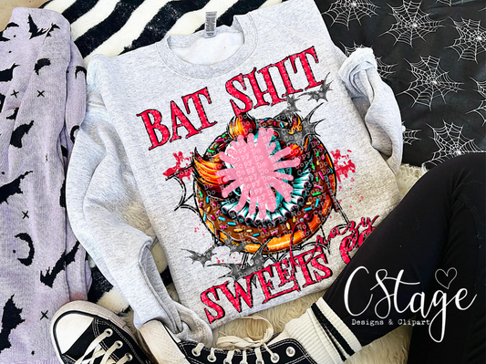 Bat Sh*t Crazy Digital Image PNG